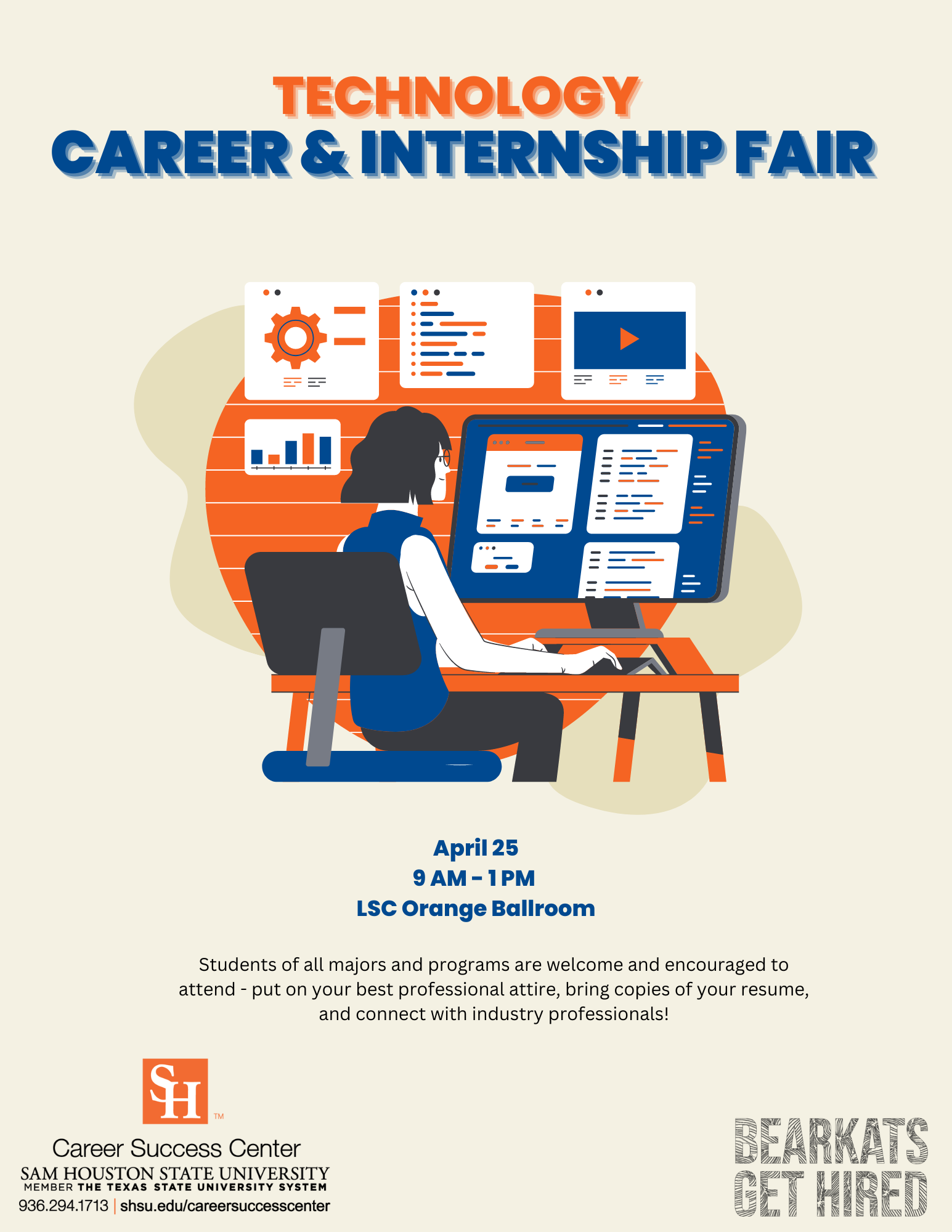 Tech Career Fair Poster
